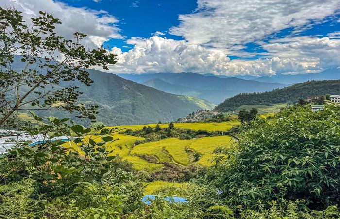 Dochula Pass valley view, Bhutan